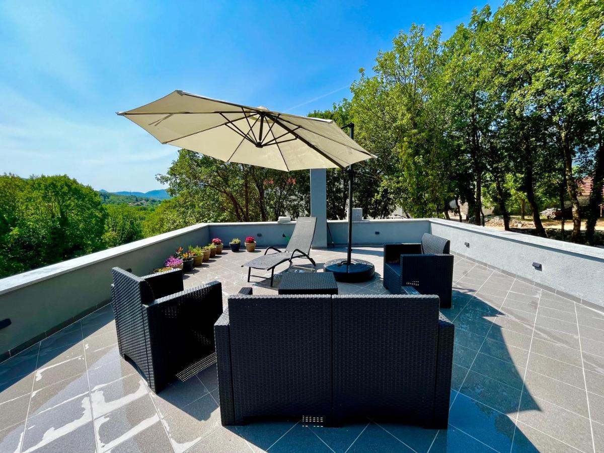 Luxury Villa Andrea Vrzika In Forest Near The Sea Zagvozd Exterior photo